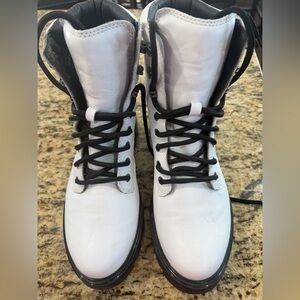 Sorel Black and White Waterproof Boots